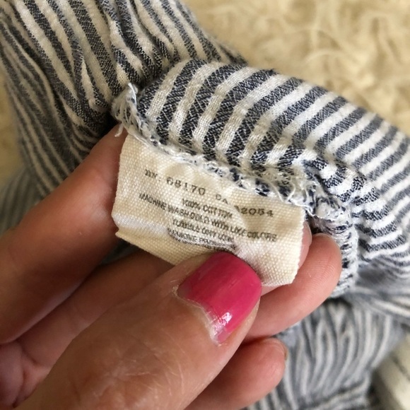 Treasure + Good striped cropped jogger pants - Picture 4 of 4